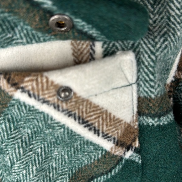 Girls Plaid Jacket- Size 10 - Picture 3 of 11